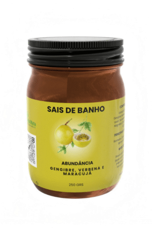 Sais de Banho - Abundância - Gengibre, Verbena, Maracujá
